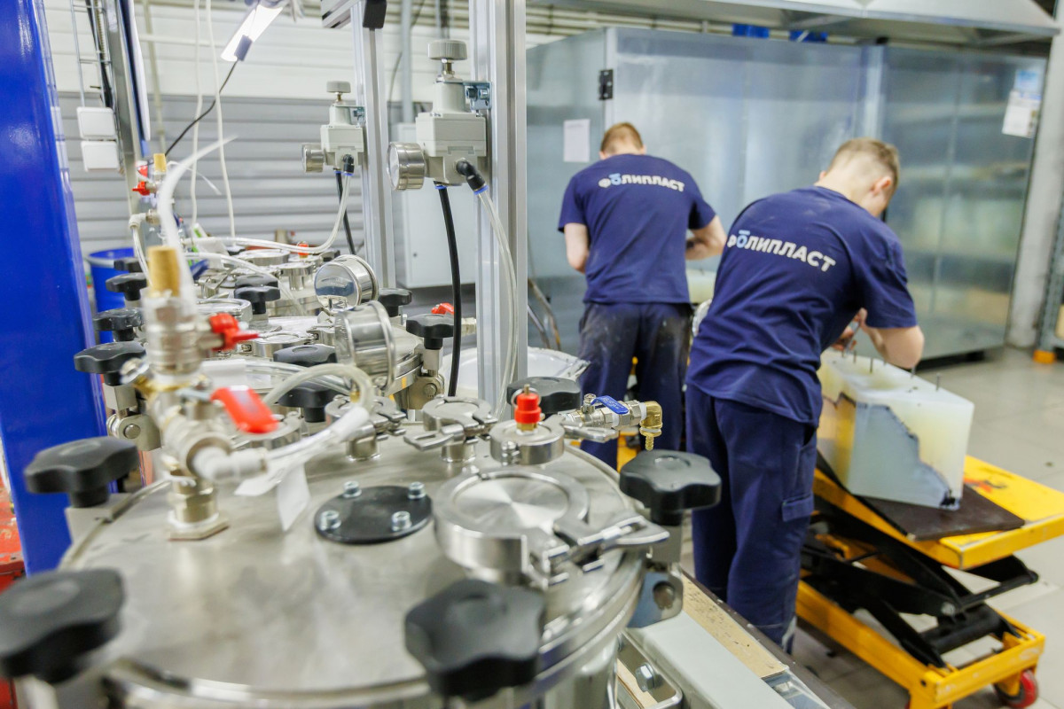 Участок RIM-литья