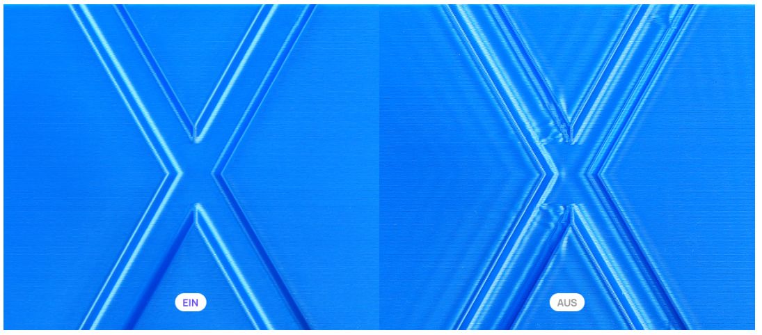 Bambu Lab X2D_Активная компенсация вибрации