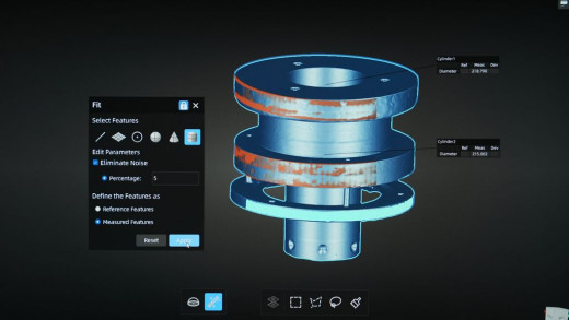 EasyScan UE PRO2 модель на экране