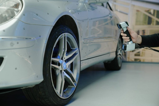 EasyScan HX2_сканирование автомобиля